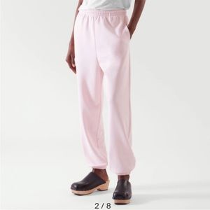 COS Pink Jogger Sweatpants